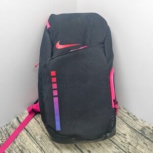 ❤️Nike Black Backpack with Red and Pink Accents